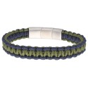 Pulsera acero y cuerda náutika - NTK035BR-V
