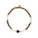 Pulsera acero y piedras naturales - SHA241-2