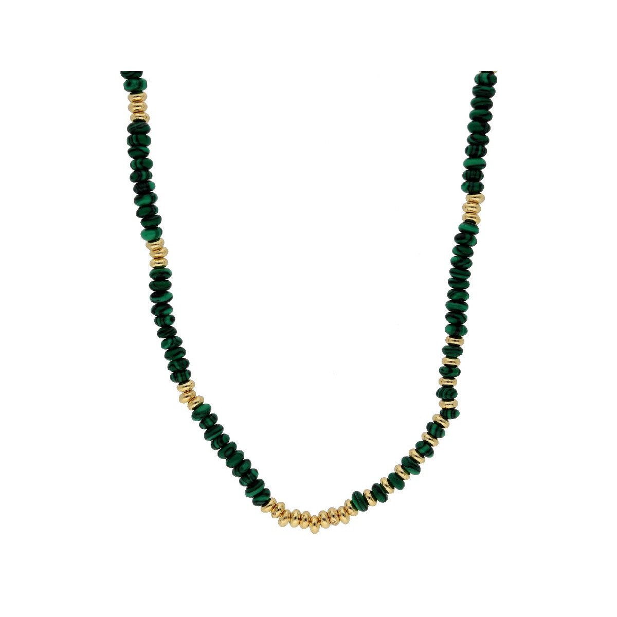 Collar acero y piedras naturales - SHA225CL