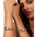 Pulsera plata y Liska Crystals - LSW4380BR-DA