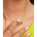 Collar plata y Liska Crystals - LSW4369CL-D