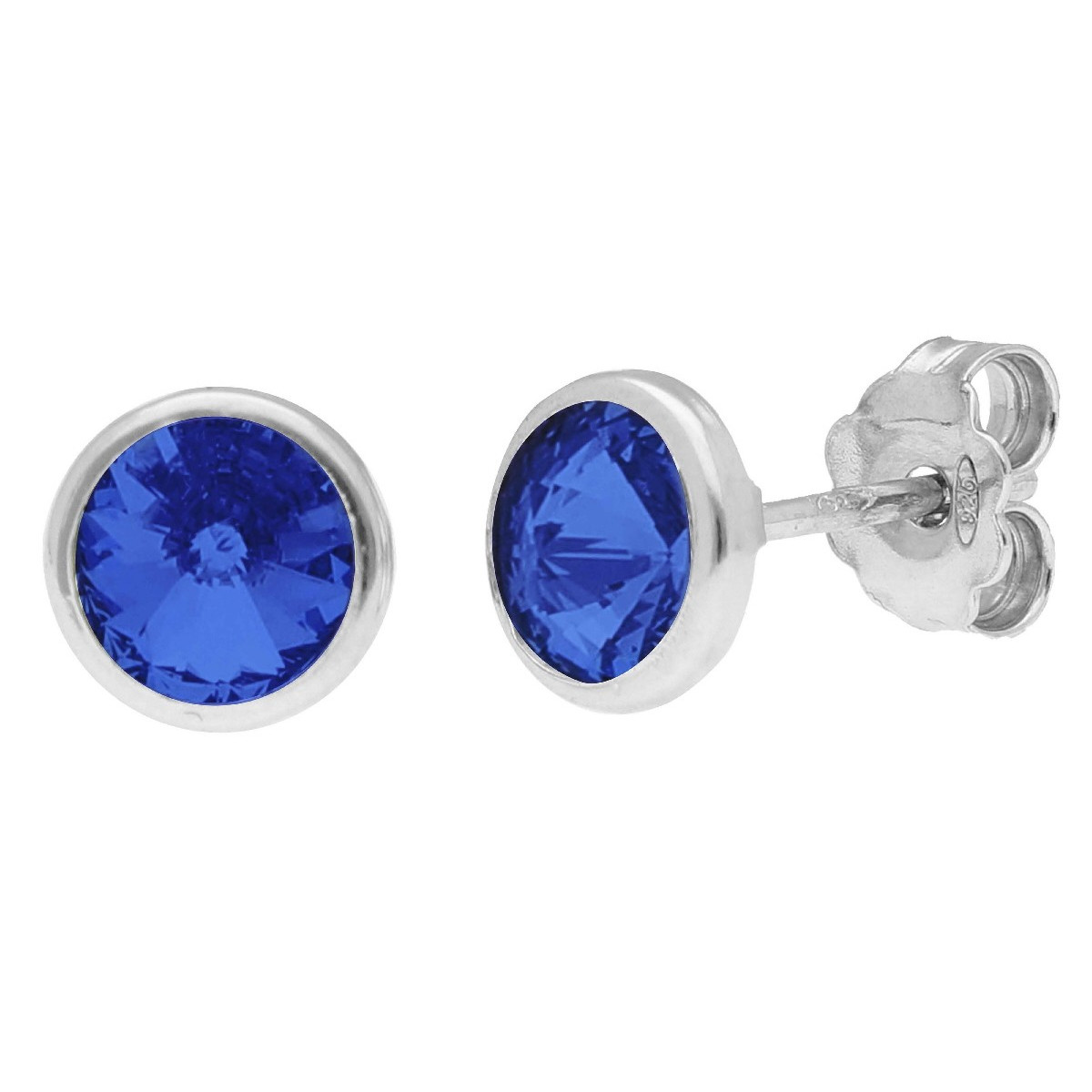 Pendientes plata y cristales Liska - LSW2015A-AE