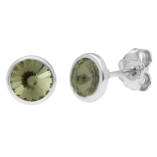 Pendientes plata y cristales Liska - LSW2015A-G