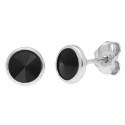 Pendientes plata y cristales Liska - LSW2015A-N