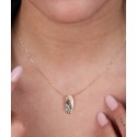 Colgante plata y circonitas - LAD7269CL-D