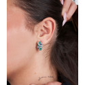Pendientes plata y circonitas - LAD7270A