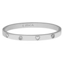 Esclava acero y circonitas - CH090SC