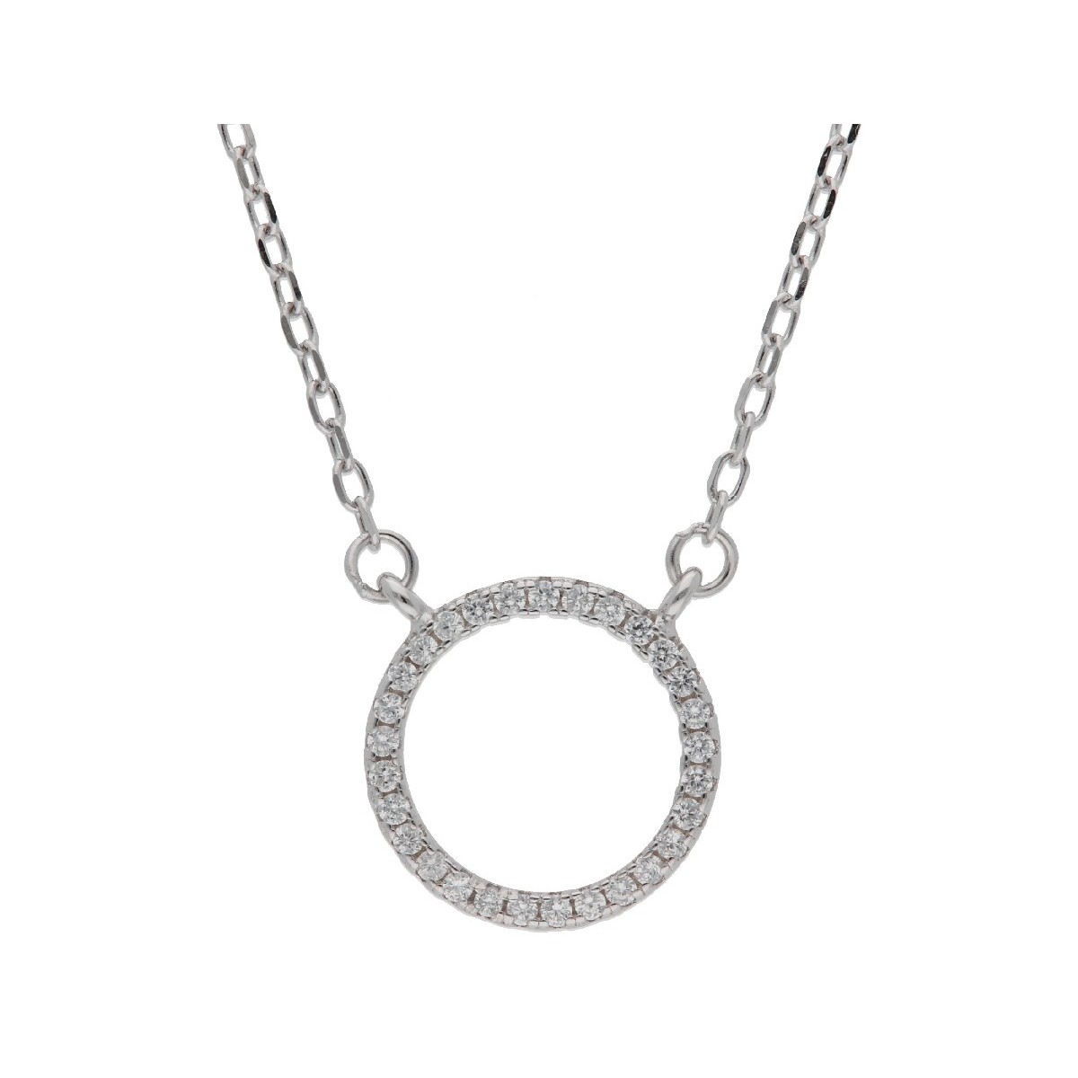 Colgante plata y circonitas - LAD4770CL