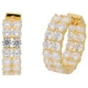 Pendientes plata y circonitas - LPZ101A-D