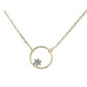 Colgante plata y circonitas - MED398CL-D