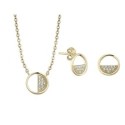 Conjunto plata y circonitas - MED401C-D