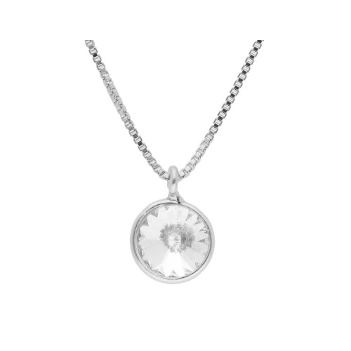 Colgante plata y cristales Liska - LSW2015CL-B