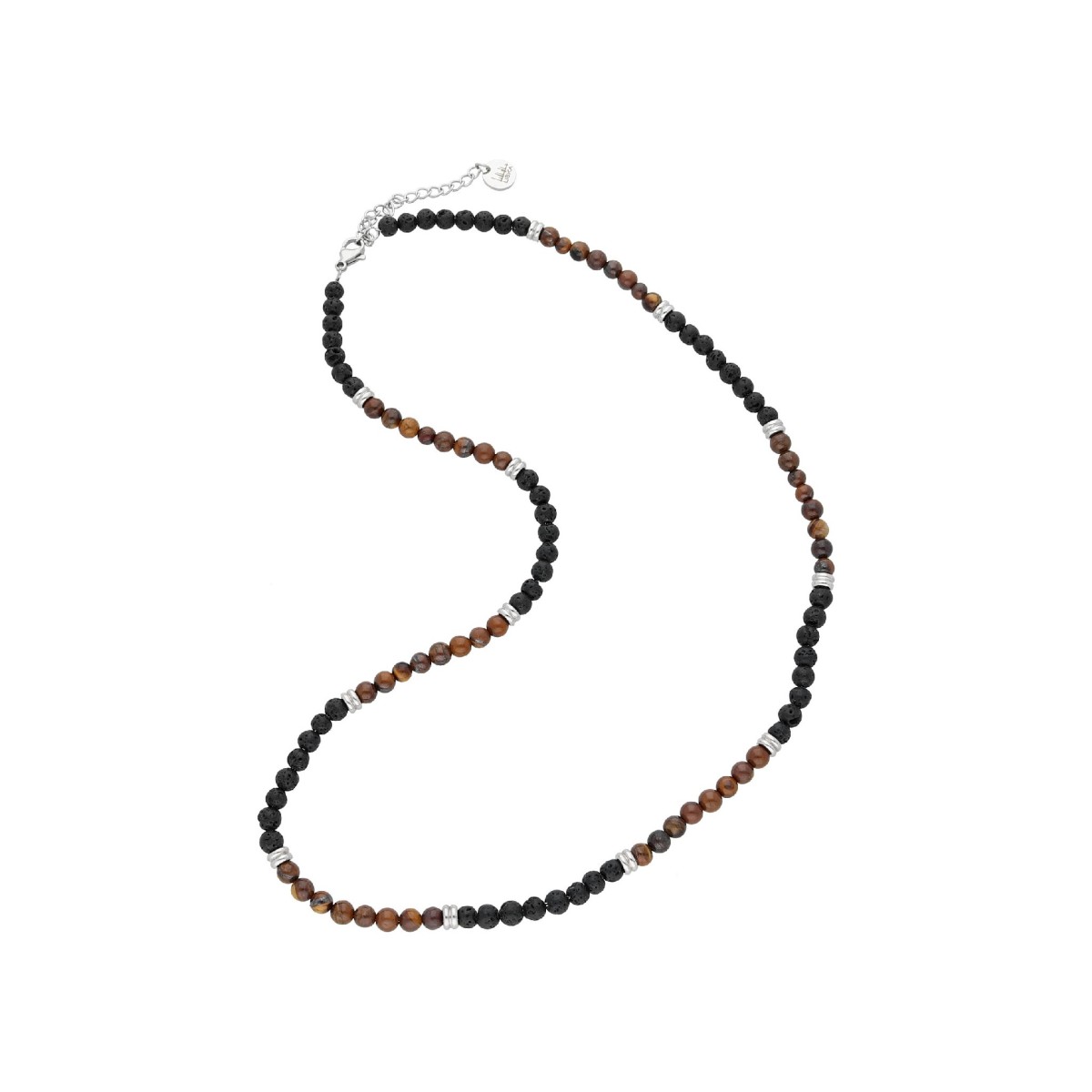 Collar acero y piedras de 4mm - RB150CL