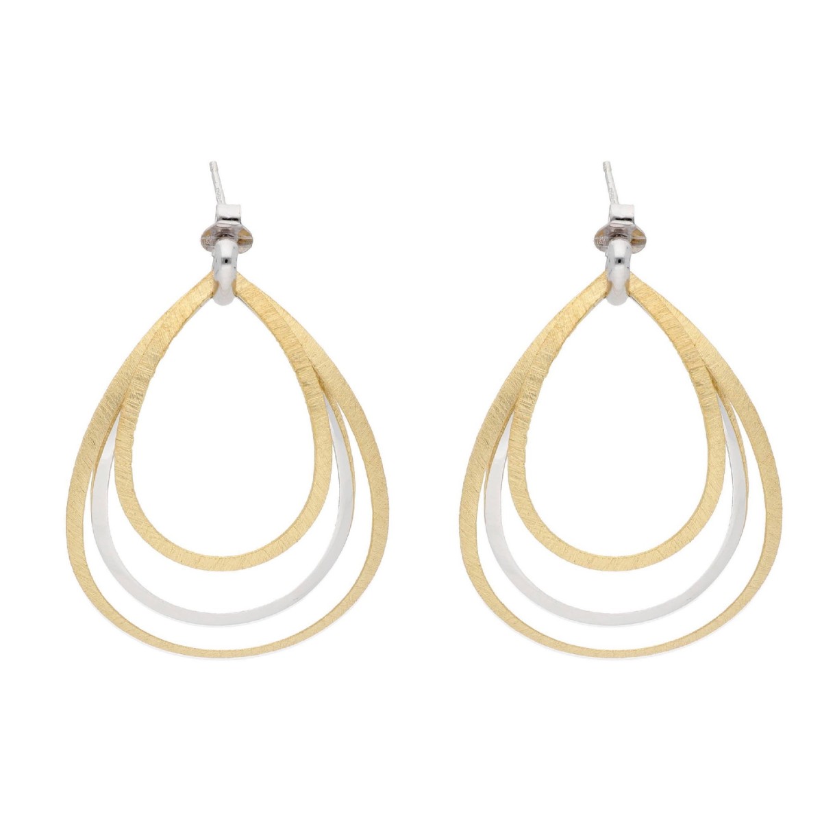 Pendientes plata  - LAF6546A