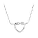 Collar corazón plata - LAF6532CL