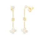 Pendientes plata y circonitas - LAF6535A-D
