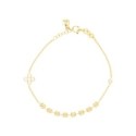 Pulsera plata y circonitas - LAF6535BR-D