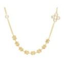 Collar plata y circonitas - LAF6535CL-D
