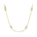 Collar plata y circonitas - LAF6536CL-D