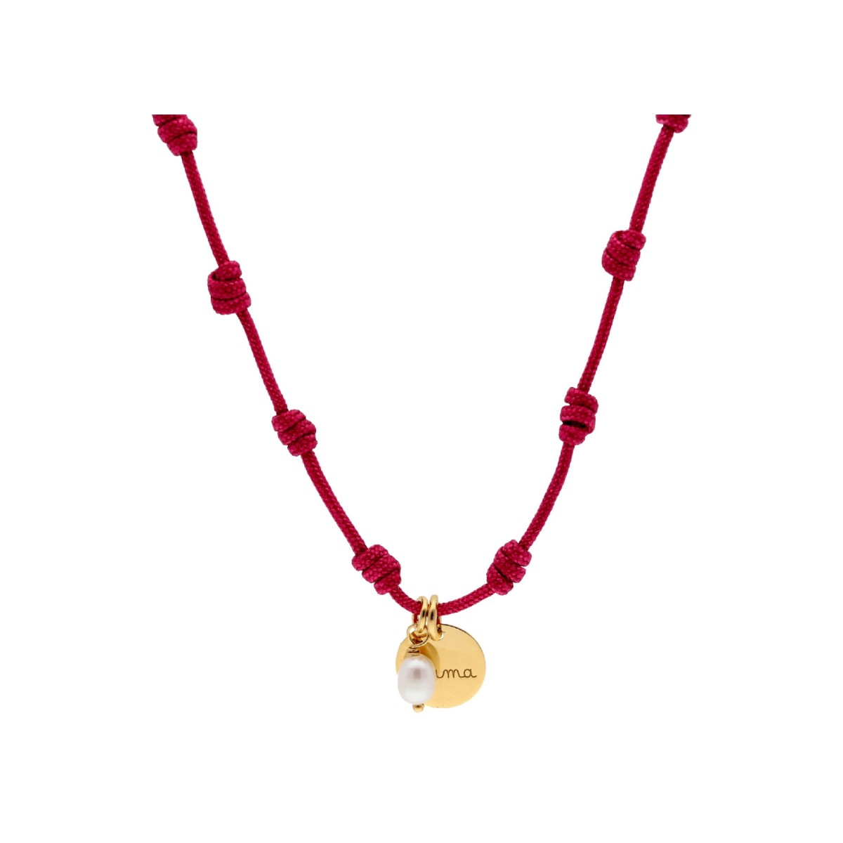 Collar plata y perla mama - MAMA19CL-D