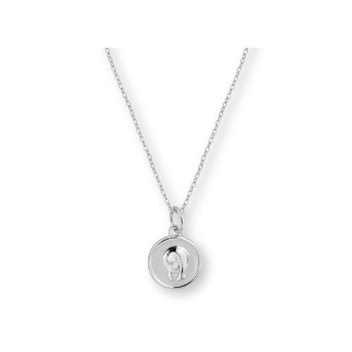 Colgante medalla plata 12mm - BAM023CL