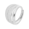 Anillo plata y Premium Zirconia - LPZ186AN