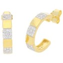 Pendientes plata y Premium Zirconia - LPZ174A-D