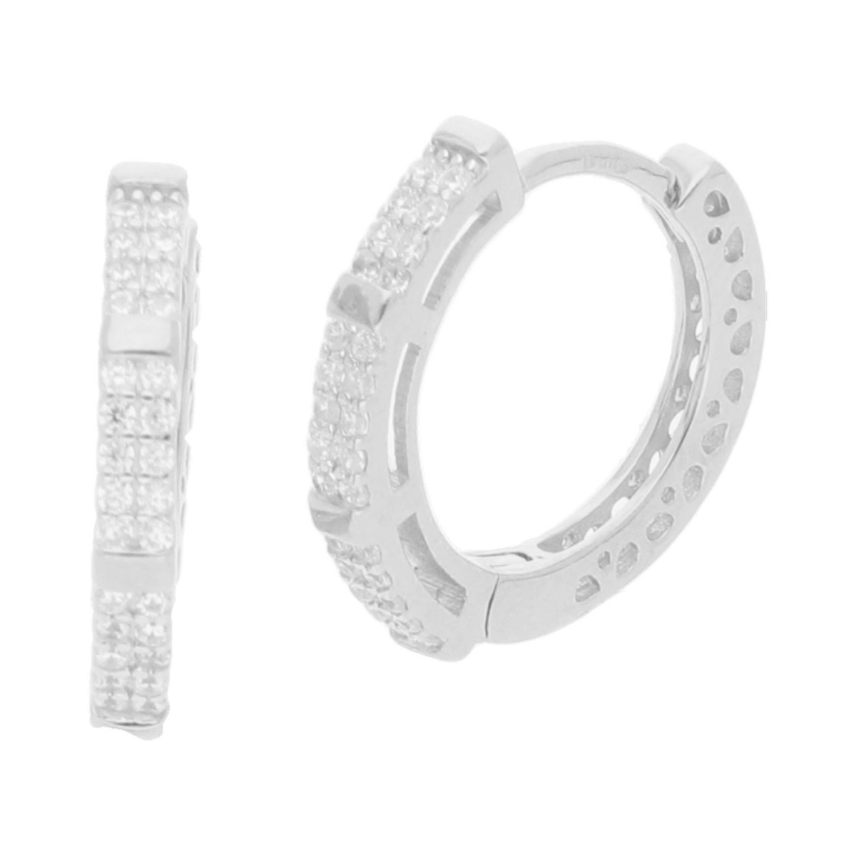 Pendientes plata y Premium Zirconia - LPZ189A