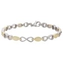 Pulsera plata - LPZ163BR-B
