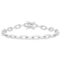 Pulsera plata y Premium Zirconia - LPZ172BR