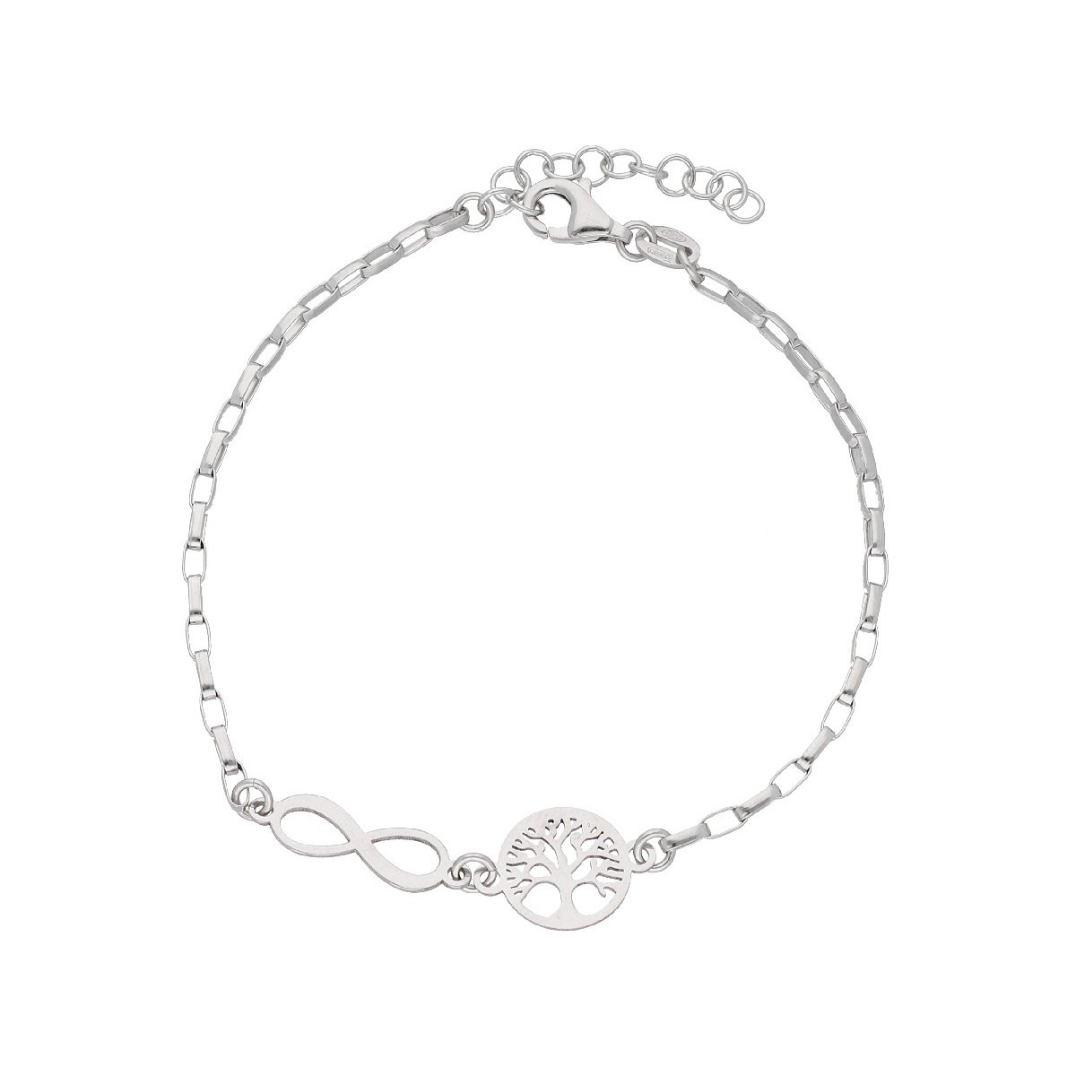 Pulsera infinito plata - LAF6384BR