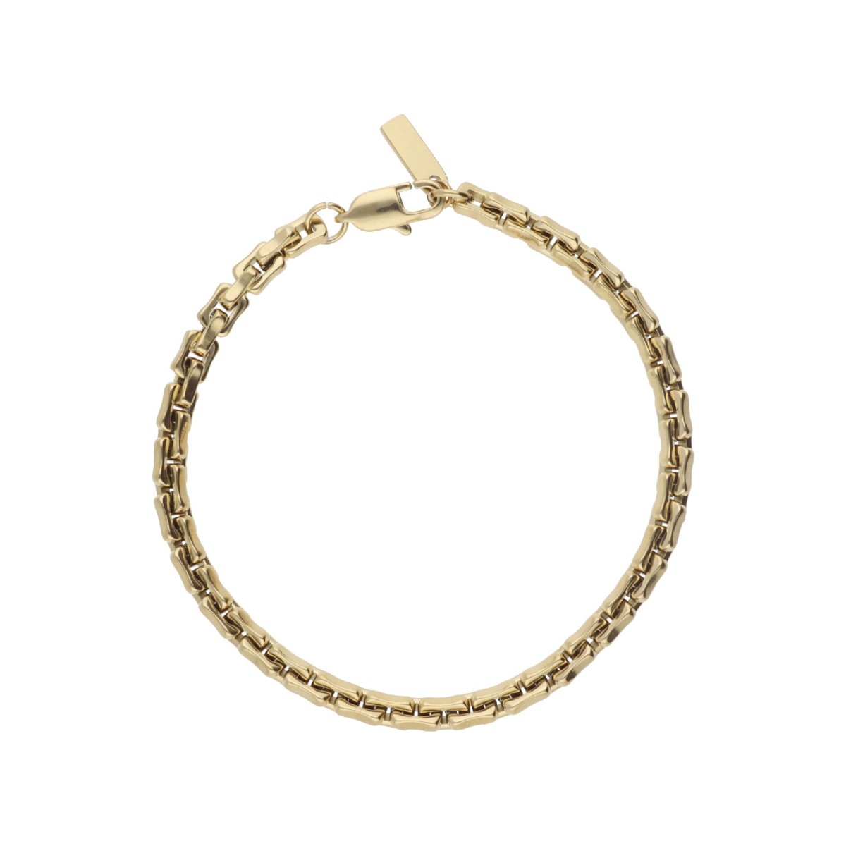 Pulsera acero 5mm ancho x 21cm largo - RB275BR-D