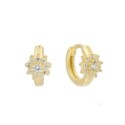 Pendientes plata y circonitas 12mm - MED227A-D