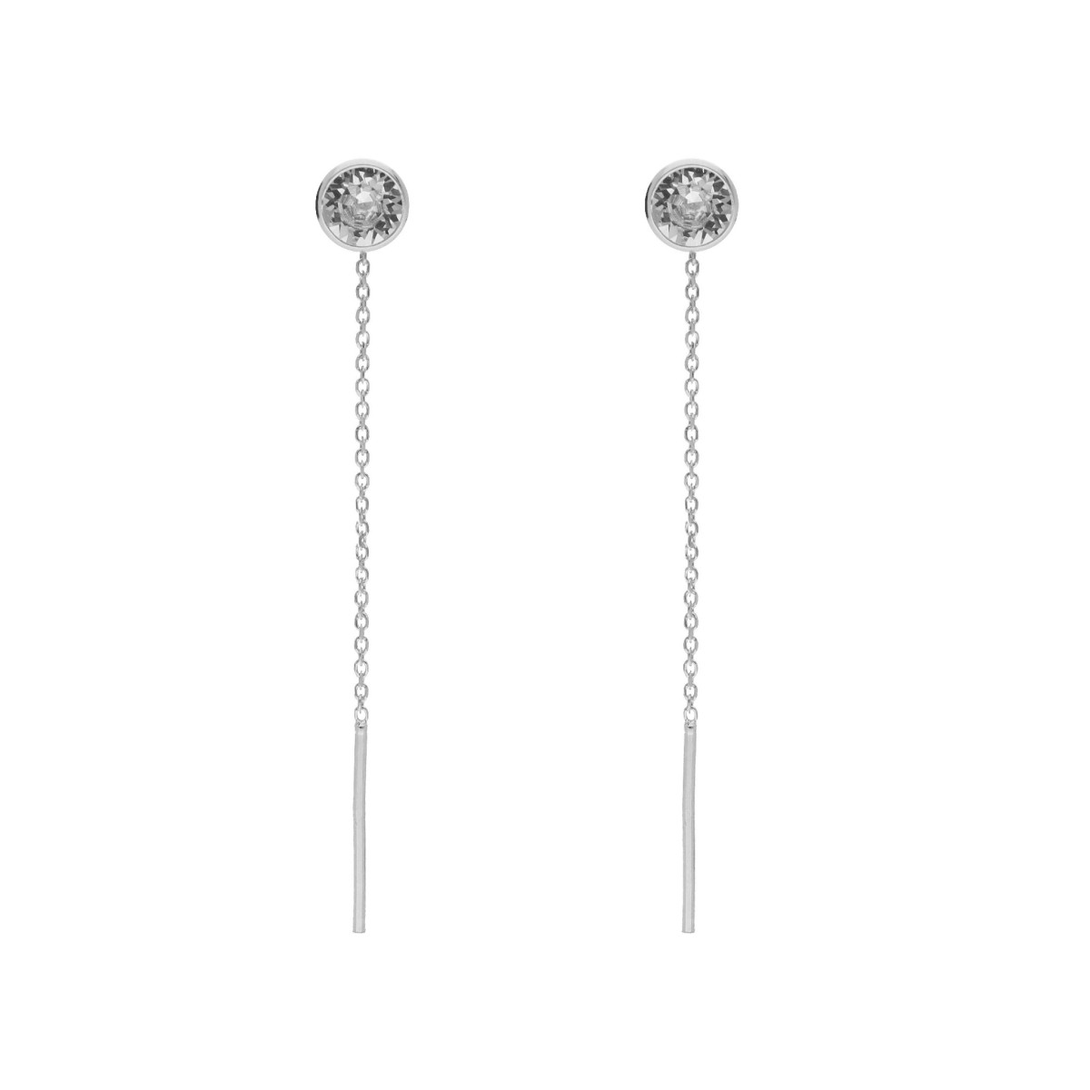 Pendientes plata y Liska Crystals - LSW4386A