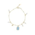 Pulsera plata y perlas - LAF6562BR-DT