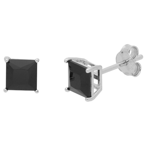 Pendientes plata y circonitas 5mm - LAD4781A-5N