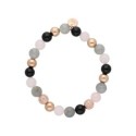 Pulsera acero y piedras naturales - SHA244