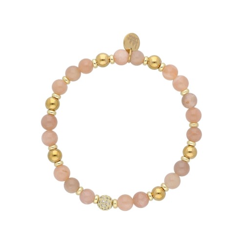Pulsera acero y piedras naturales - SHA250-3