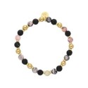Pulsera acero y piedras naturales - SHA250-6
