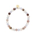 Pulsera acero y piedras naturales - SHA251-3
