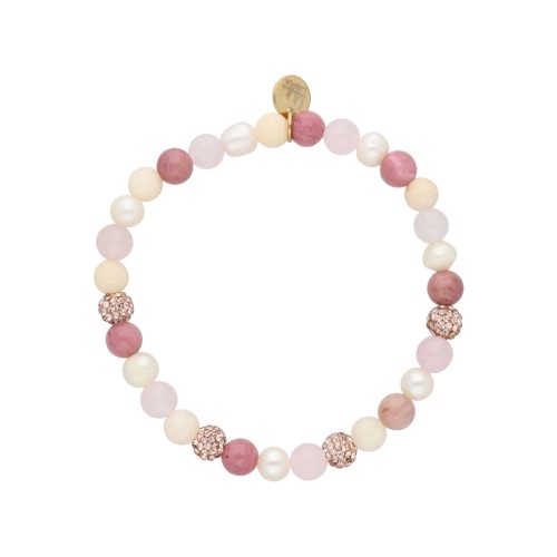 Pulsera acero y piedras naturales - SHA252-2