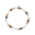 Pulsera acero y piedras naturales - SHA252-4