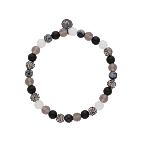 Pulsera acero y piedras naturales - SHA253-6