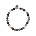 Pulsera acero y piedras naturales - SHA253-6