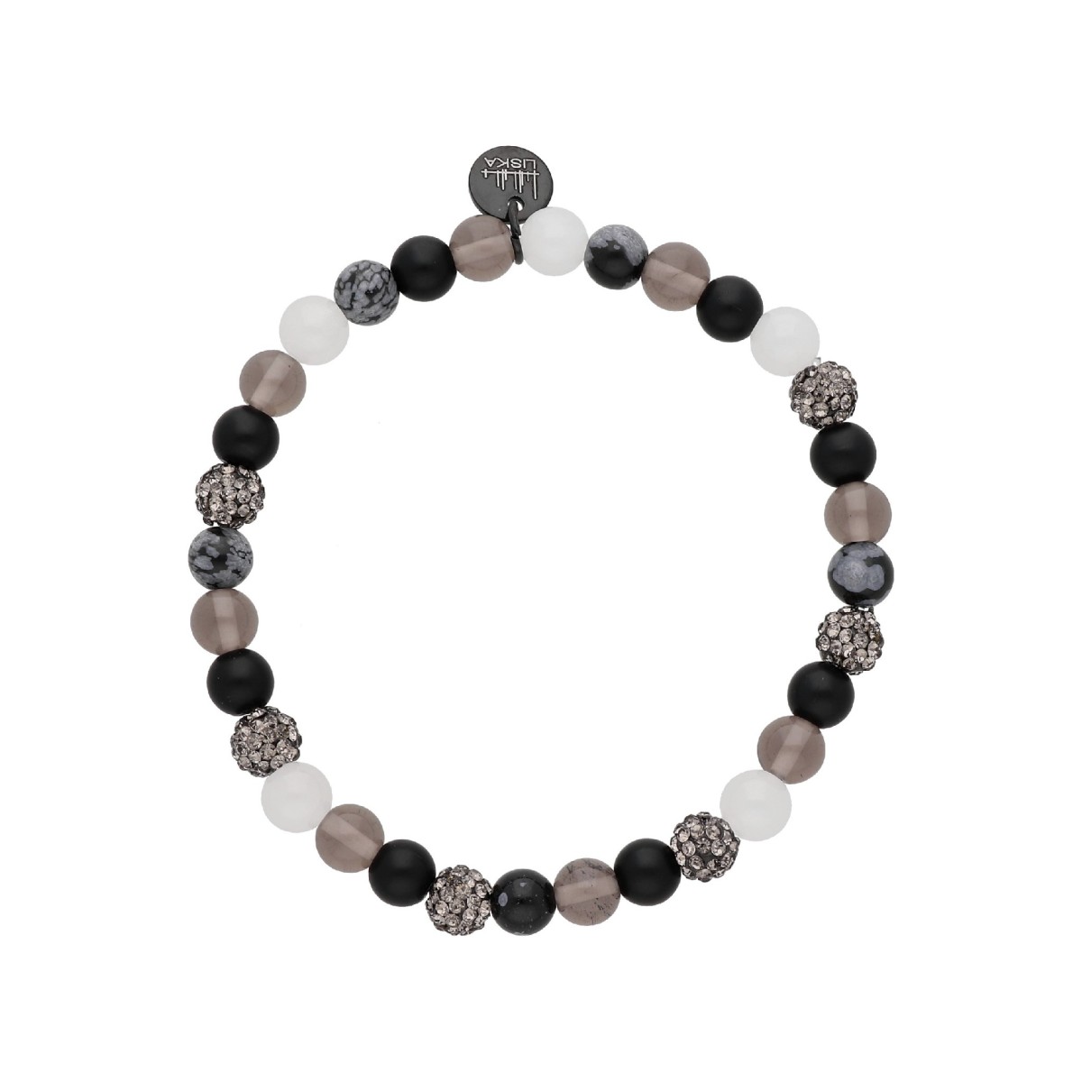 Pulsera acero y piedras naturales - SHA253-6