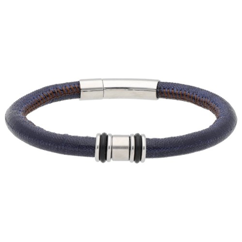 Pulsera vela náutika y acero - NTK068BR-A