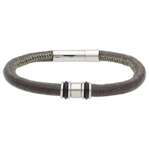 Pulsera vela náutika y acero - NTK068BR-M