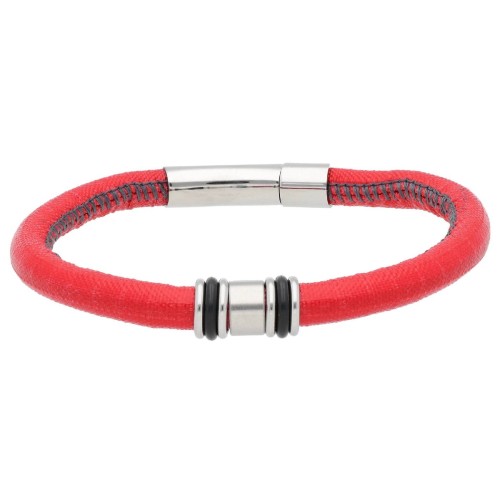 Pulsera vela náutika y acero - NTK068BR-R