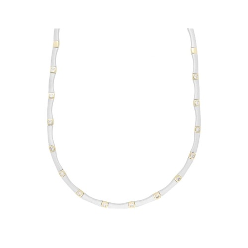 Collar plata y Premium Zirconia - LPZ200CL-B