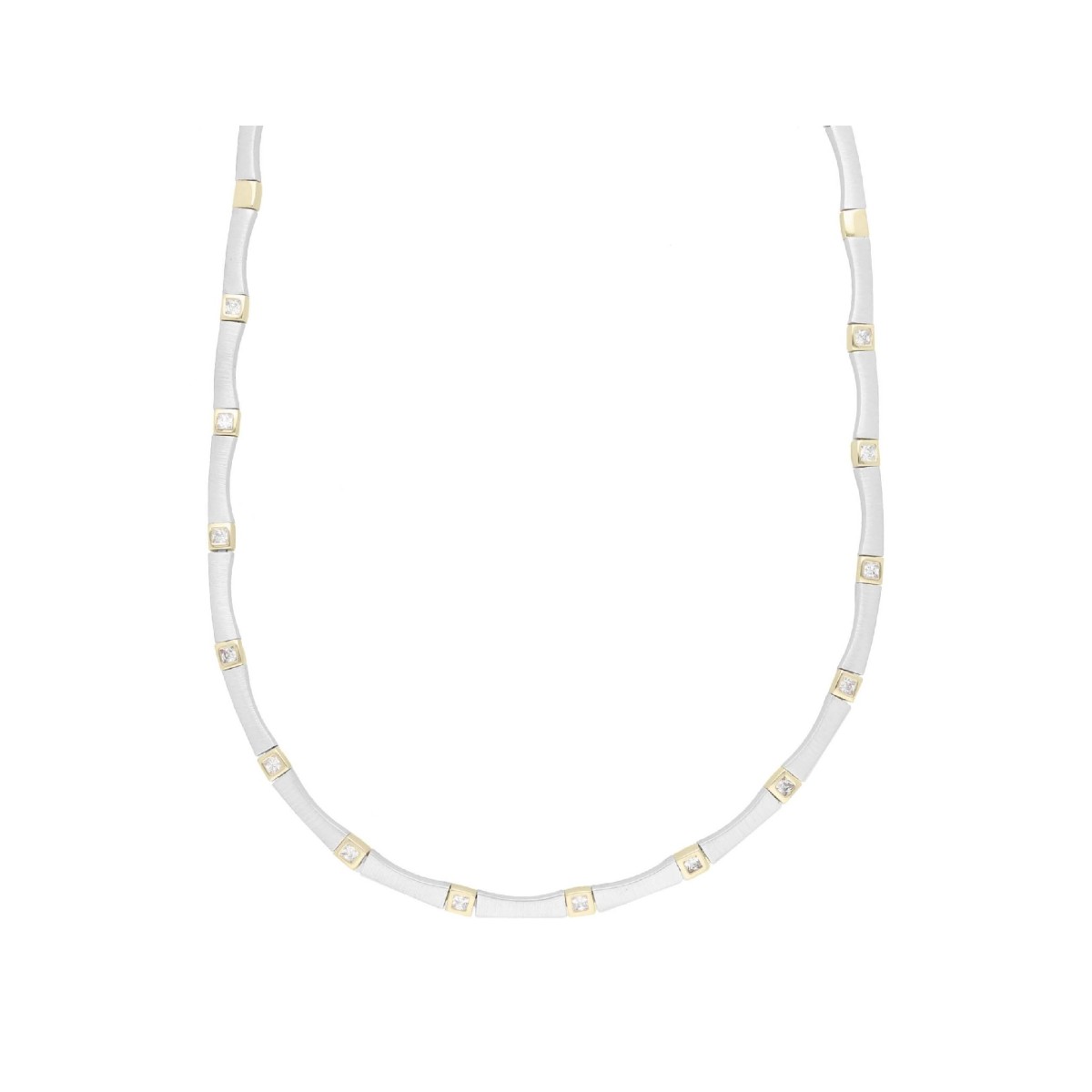 Collar plata y Premium Zirconia - LPZ200CL-B